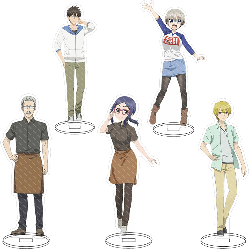 Anime Game Merchandise - 16CM Anime Acrylic Stand Uzaki-chan Wants
