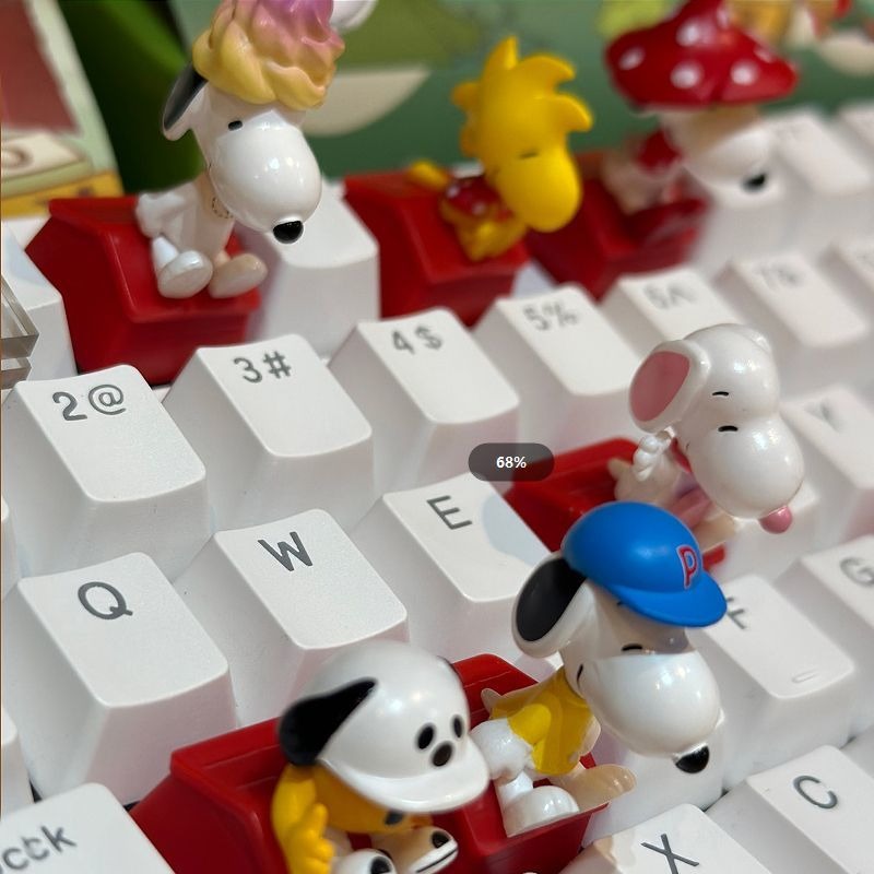 Snoopy Keycap Blind Box Anime  - đánh giá và giá Luffy Anime Merchandise
