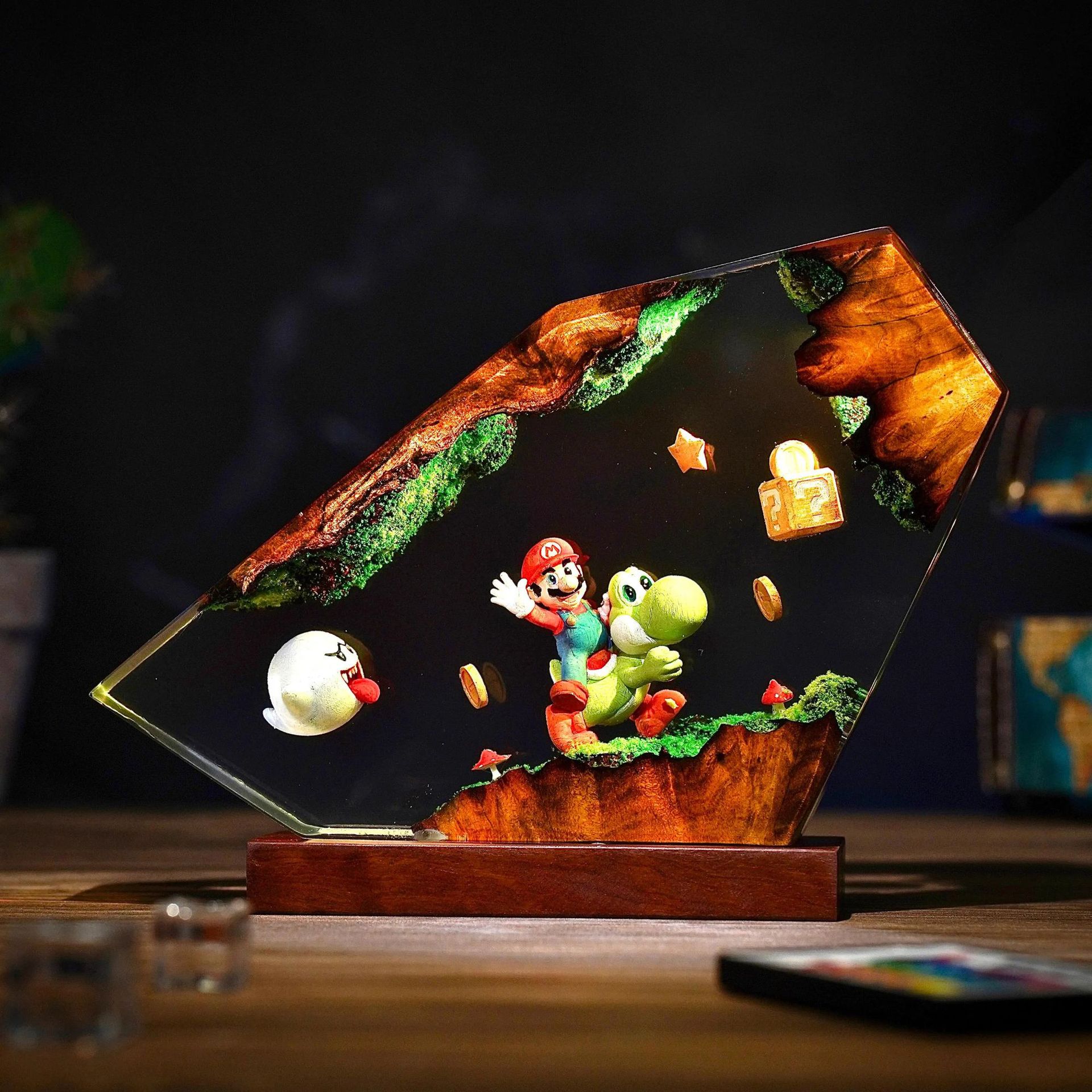 Table Resin Lamp Cartoon Anime - đánh giá và giá Anime Game Merchandise