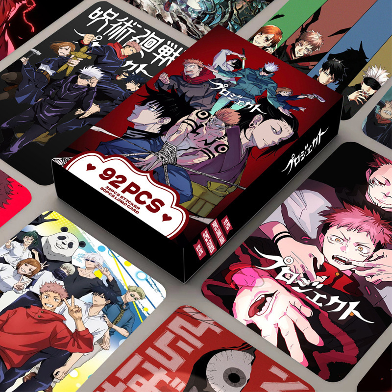 92 Pcs Cards Jujutsu Kaisen Do - đánh giá và giá Anime Merchandise Box