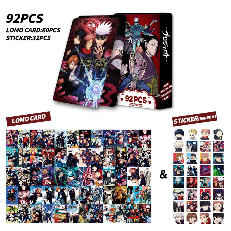 92 Pcs Cards Jujutsu Kaisen Do - đánh giá và giá Anime Merchandise Box