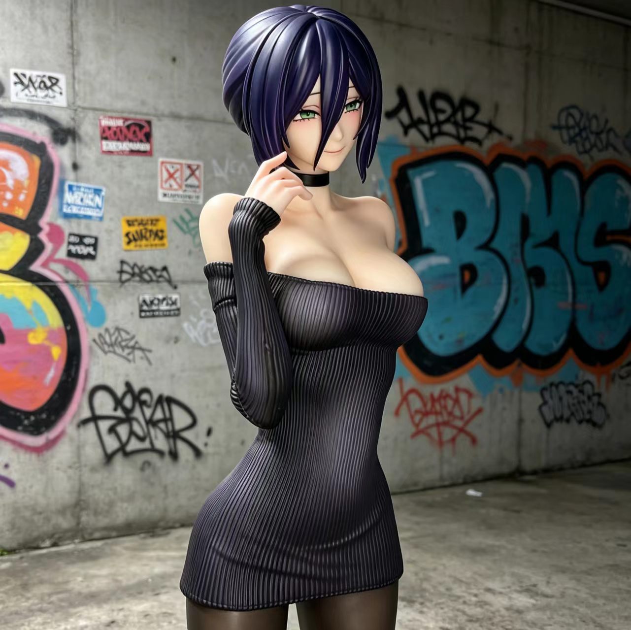 Reze Knit Dress Anime GK Model - đánh giá và giá Anime Merchandise Dress